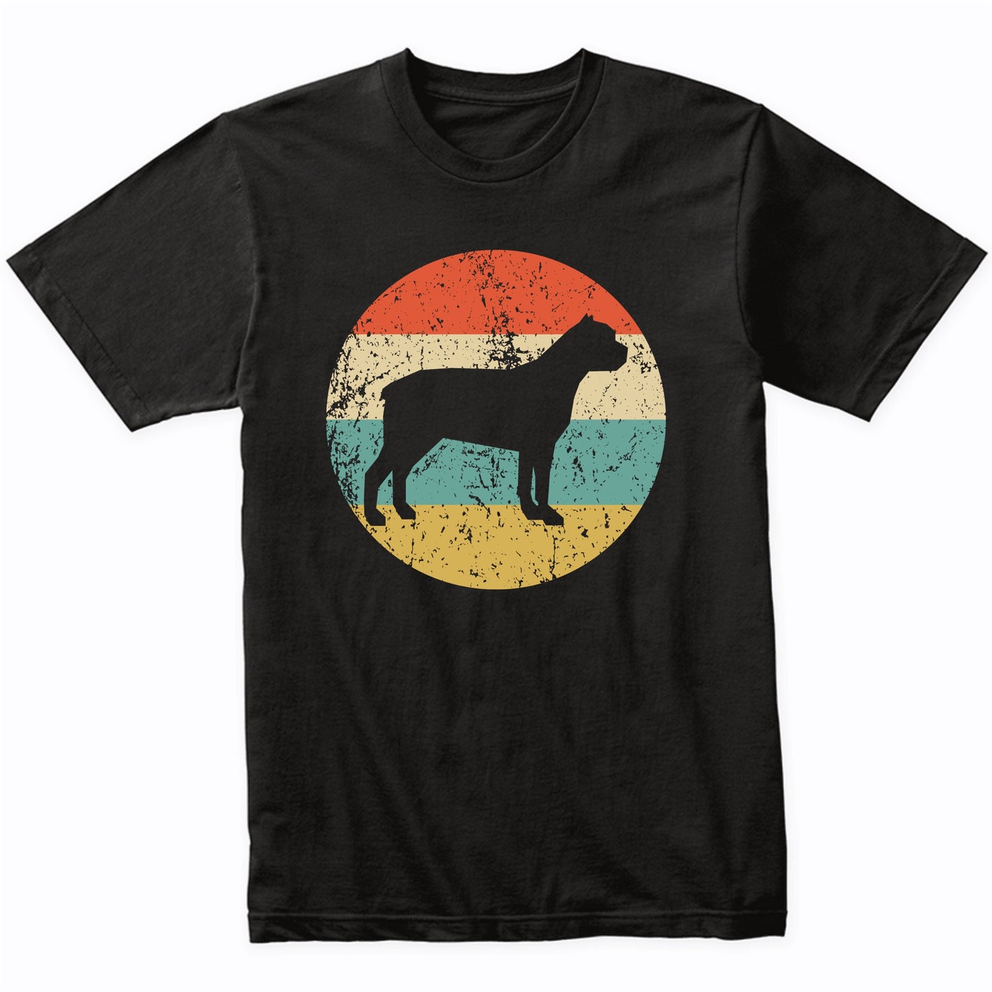 Cane Corso Retro Style Dog T-Shirt