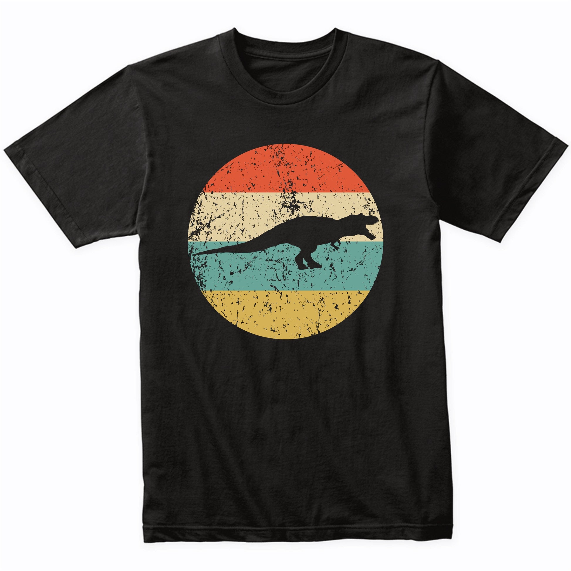 Tyrannosaurus Rex T Rex Retro Style Dinosaur T-Shirt