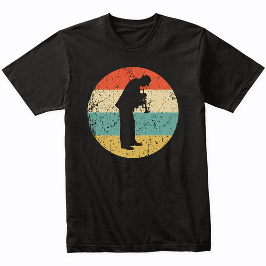 Trumpet Player Retro Style Music T-Shirt