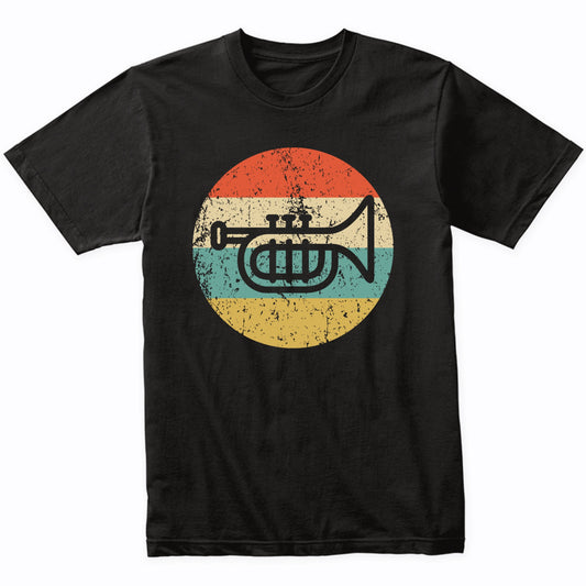 Trumpet Retro Style Music T-Shirt