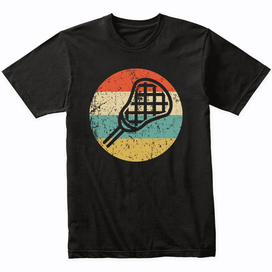 Lacrosse Stick Retro Style Sports T-Shirt