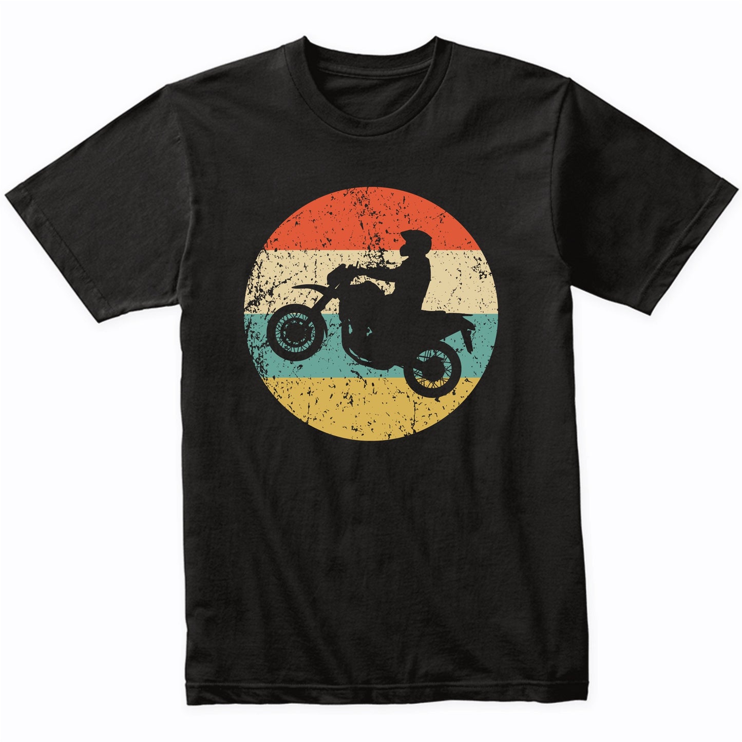 Motocross Retro Style Motor Sports T-Shirt