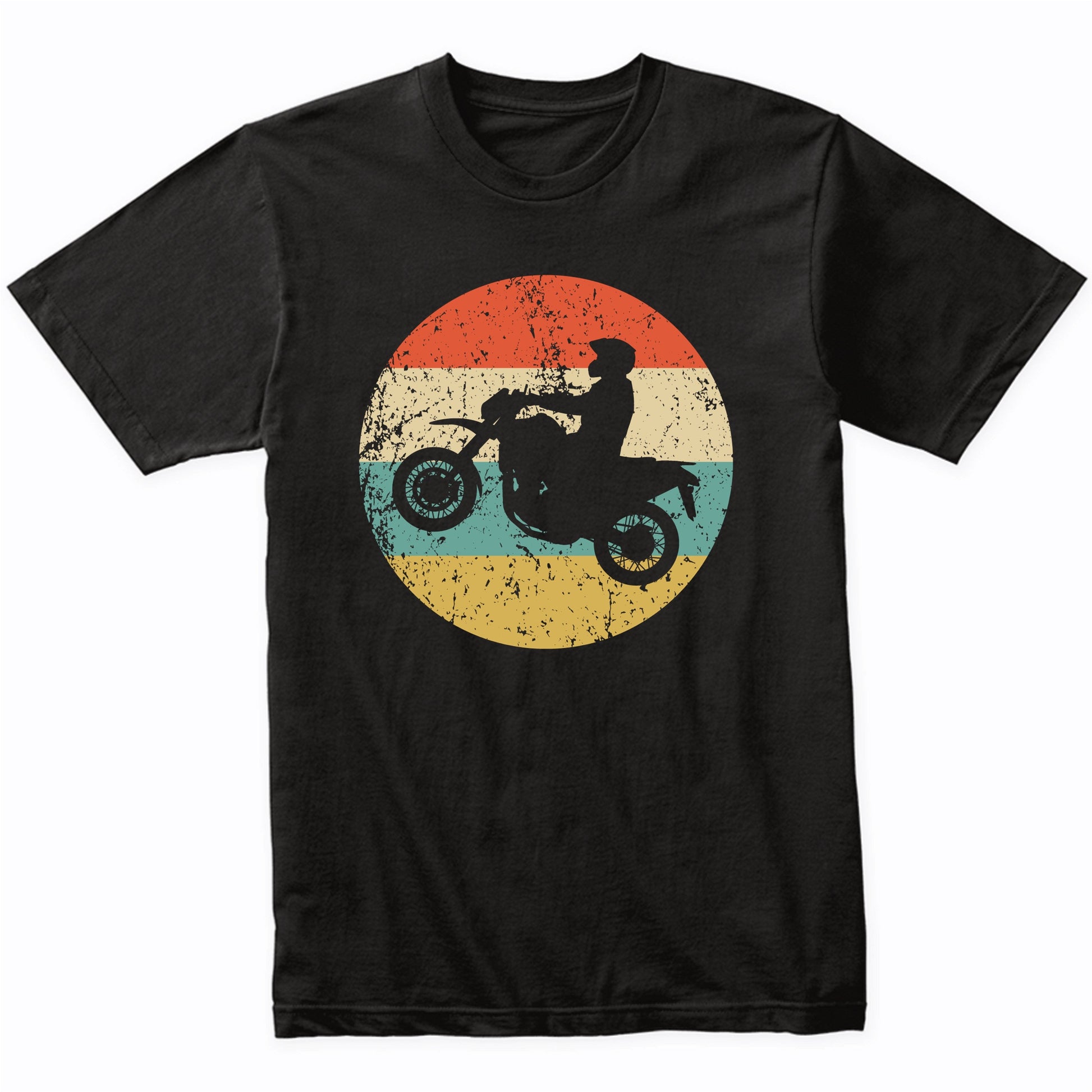 Motocross Retro Style Motor Sports T-Shirt