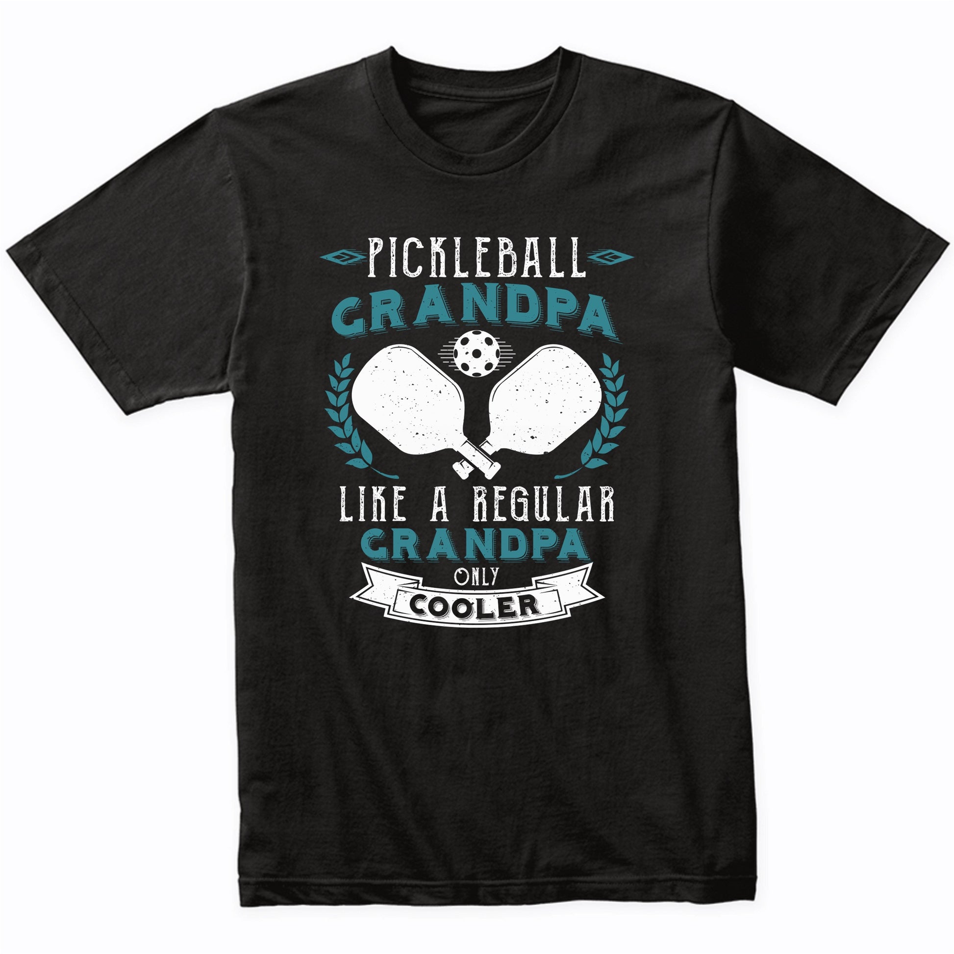 Pickleball Grandpa Like A Regular Grandpa Only Cooler T-Shirt