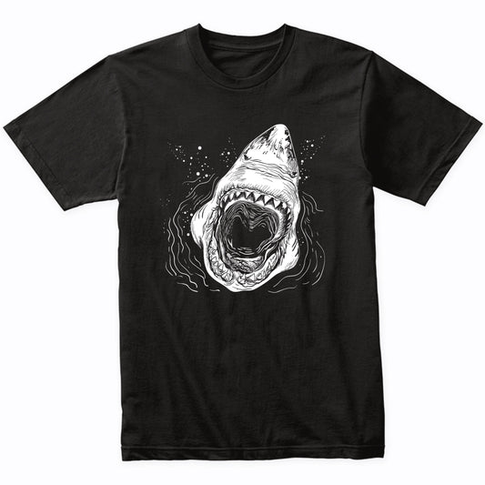 Great White Shark Attack Cool Shark Design T-Shirt