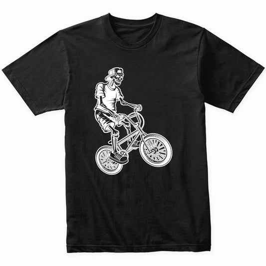 BMX Rider Skeleton Cool Bike T-Shirt