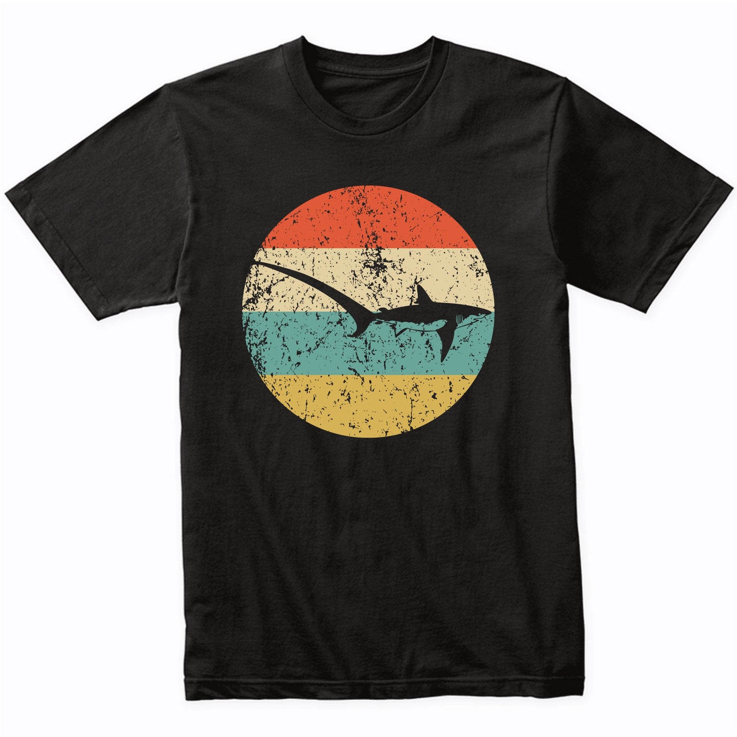 Thresher Shark Retro Shark Icon T-Shirt