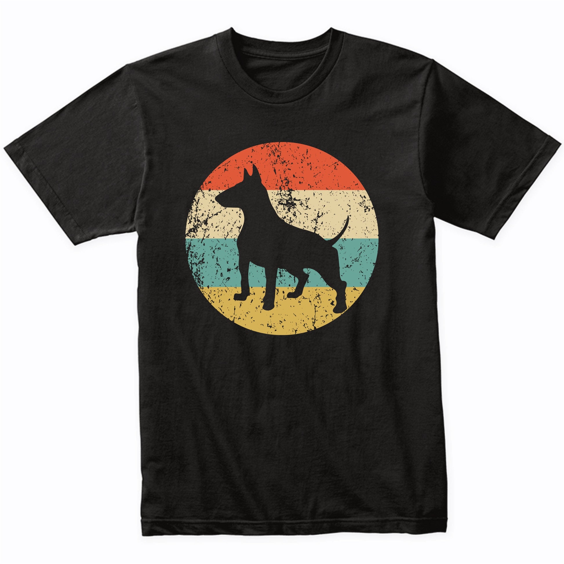Retro Bull Terrier Dog Breed Icon T-Shirt