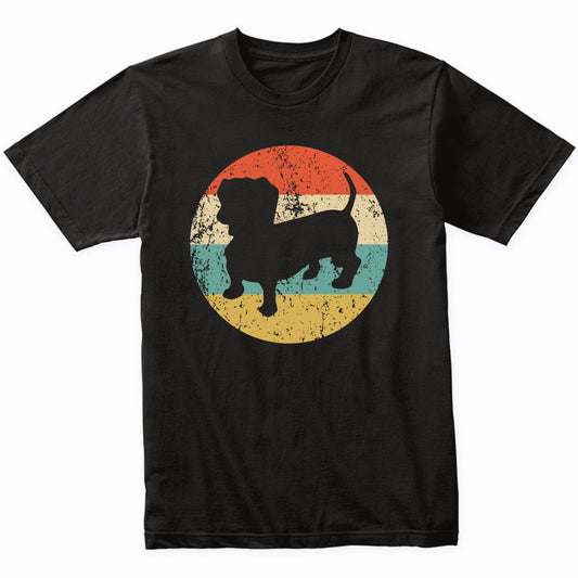 Retro Dachshund Dog Breed Icon T-Shirt