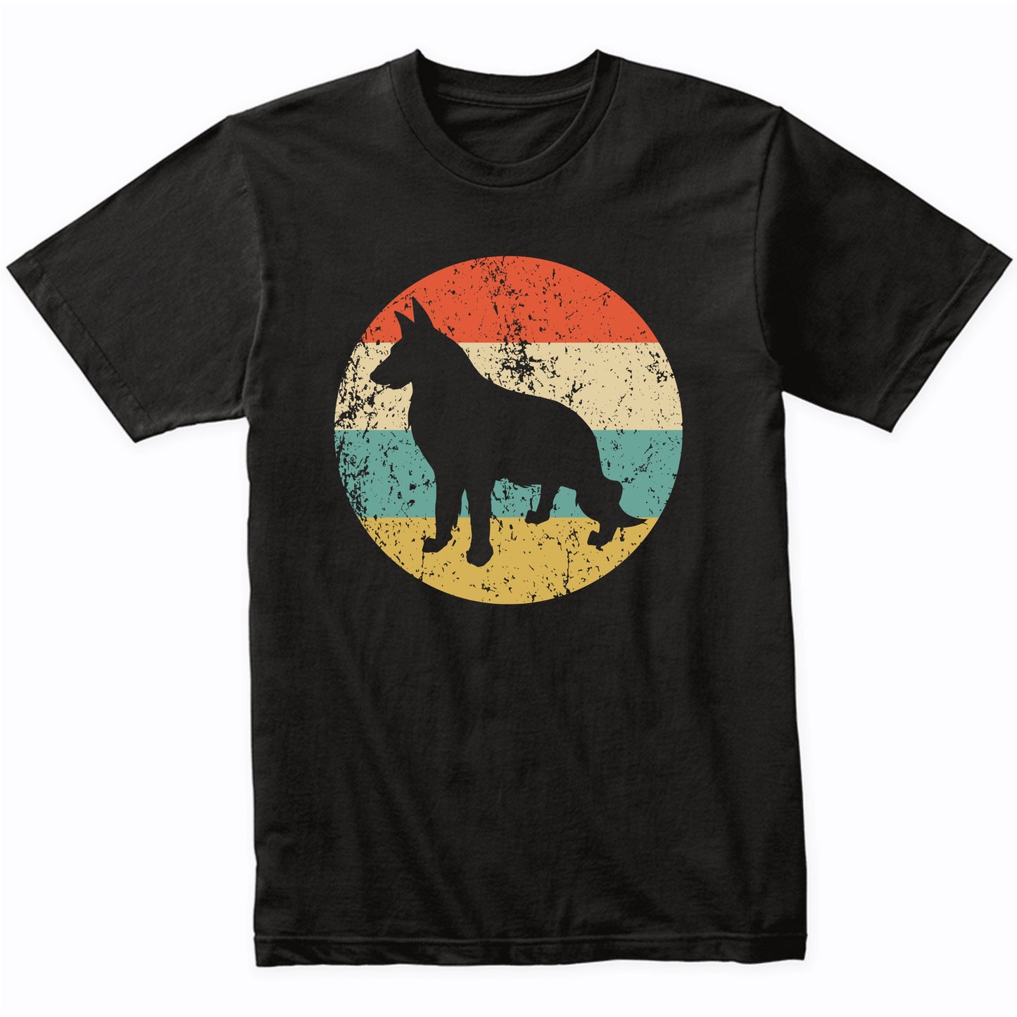 Retro German Shepherd Dog Breed Icon T-Shirt