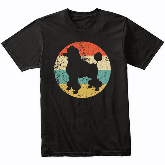 Retro Poodle Dog Breed Icon T-Shirt