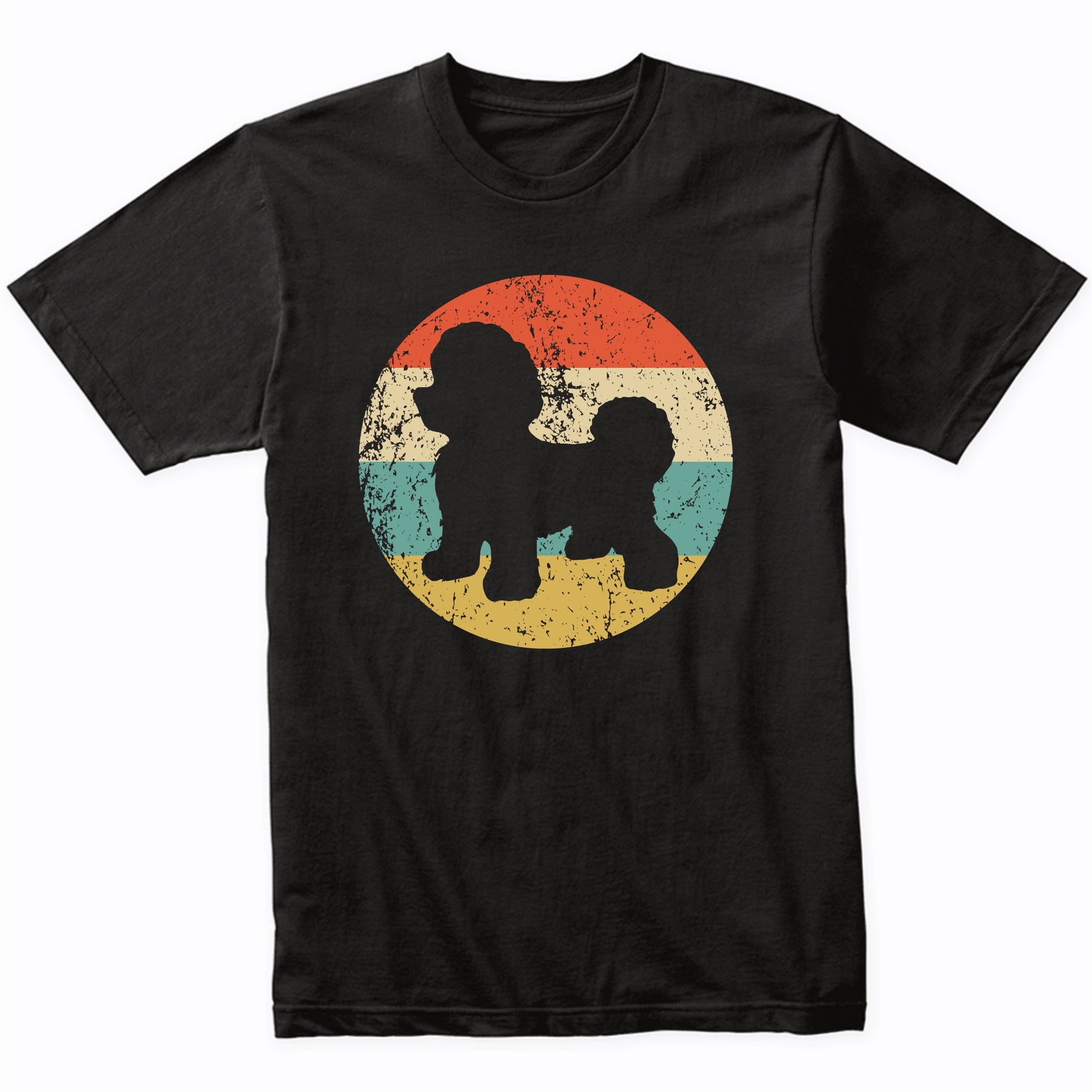 Retro Bichon Frise Dog Breed Icon T-Shirt