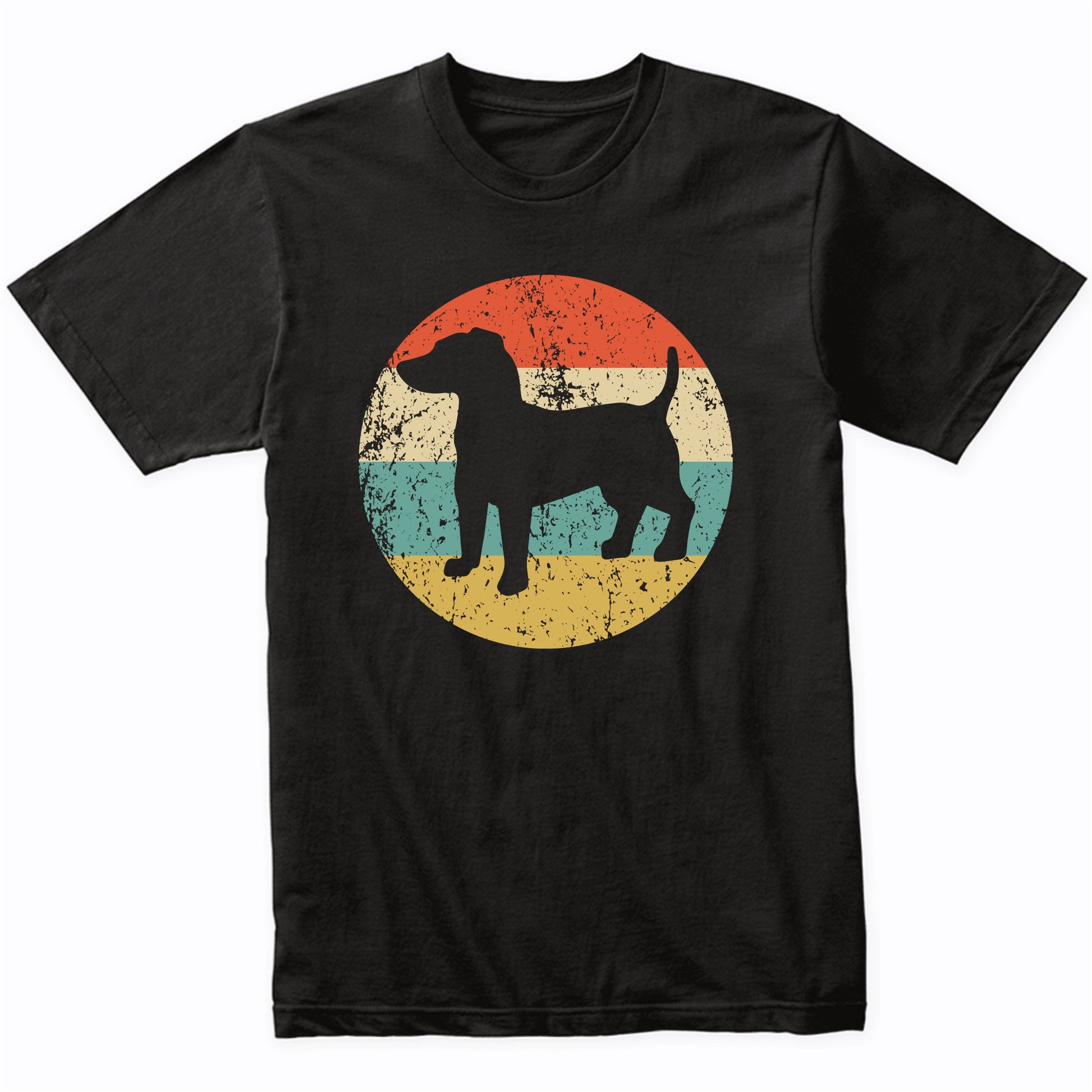 Retro Jack Russell Terrier Dog Breed Icon T-Shirt