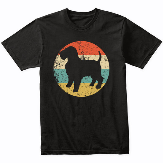 Retro Wheaten Terrier Dog Breed Icon T-Shirt