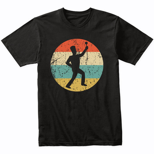 Marching Band Shirt - Retro Drum Major Icon T-Shirt