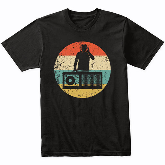 Disc Jockey Shirt - Retro DJ Booth Icon T-Shirt