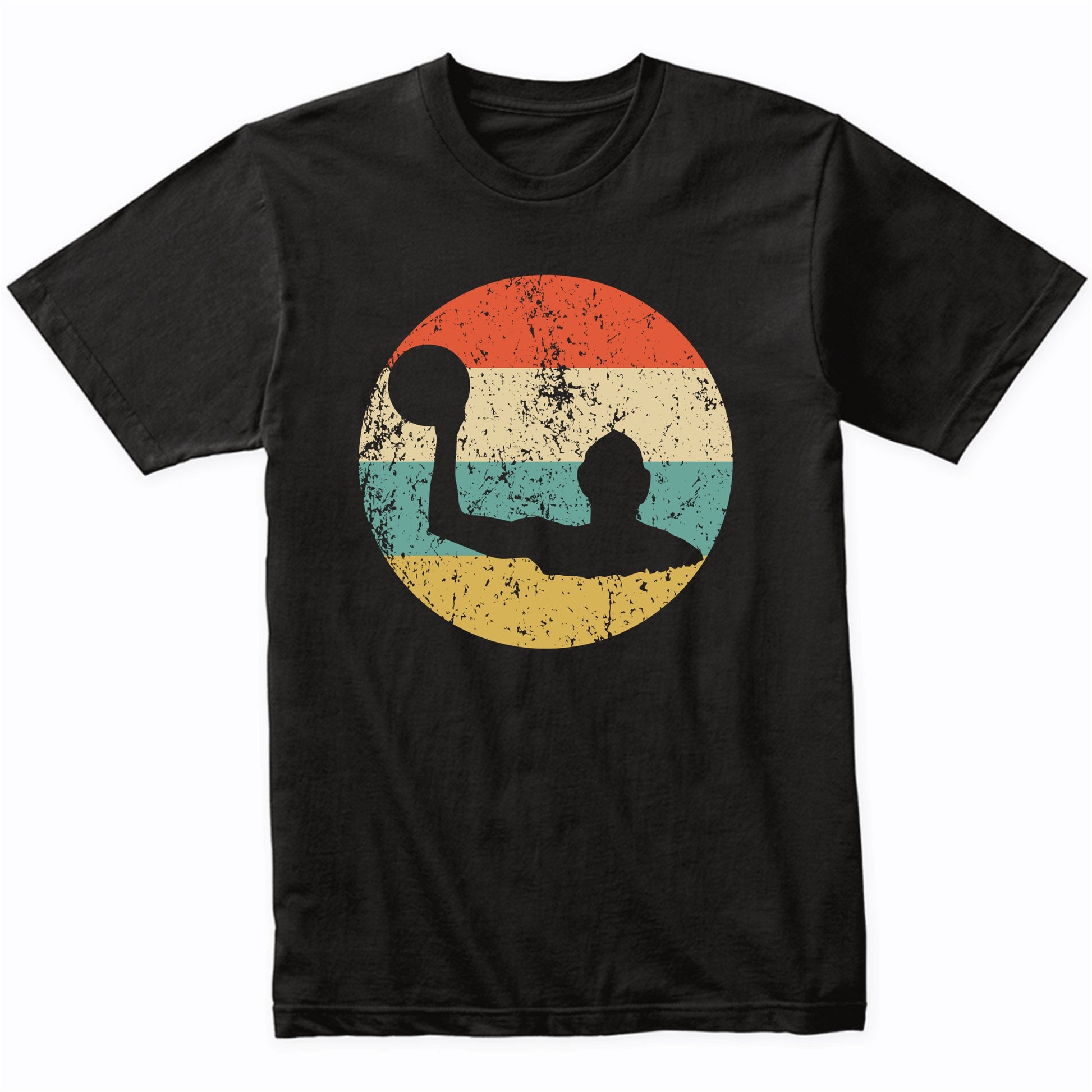 Water Polo Shirt - Retro Water Polo Player Icon T-Shirt