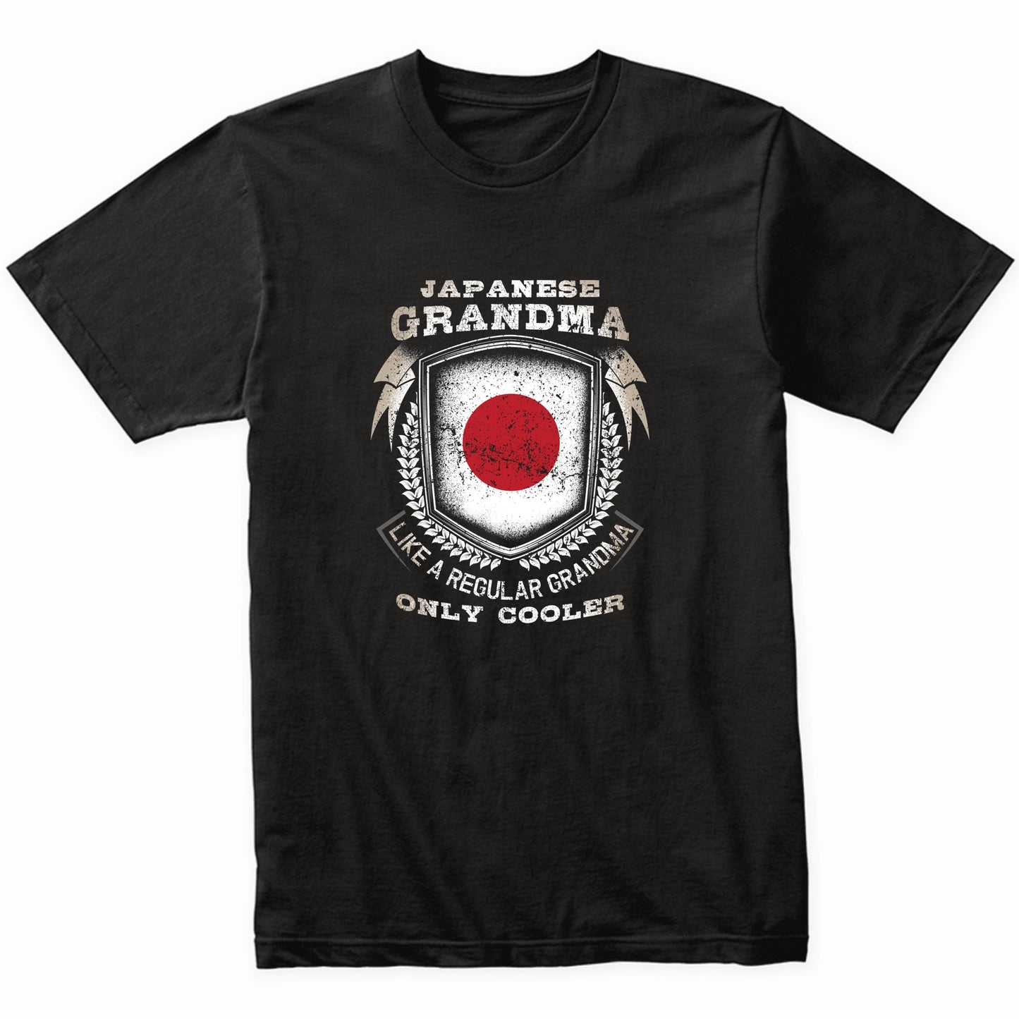 Japanese Grandma Like A Regular Grandma Only Cooler Funny T-Shirt