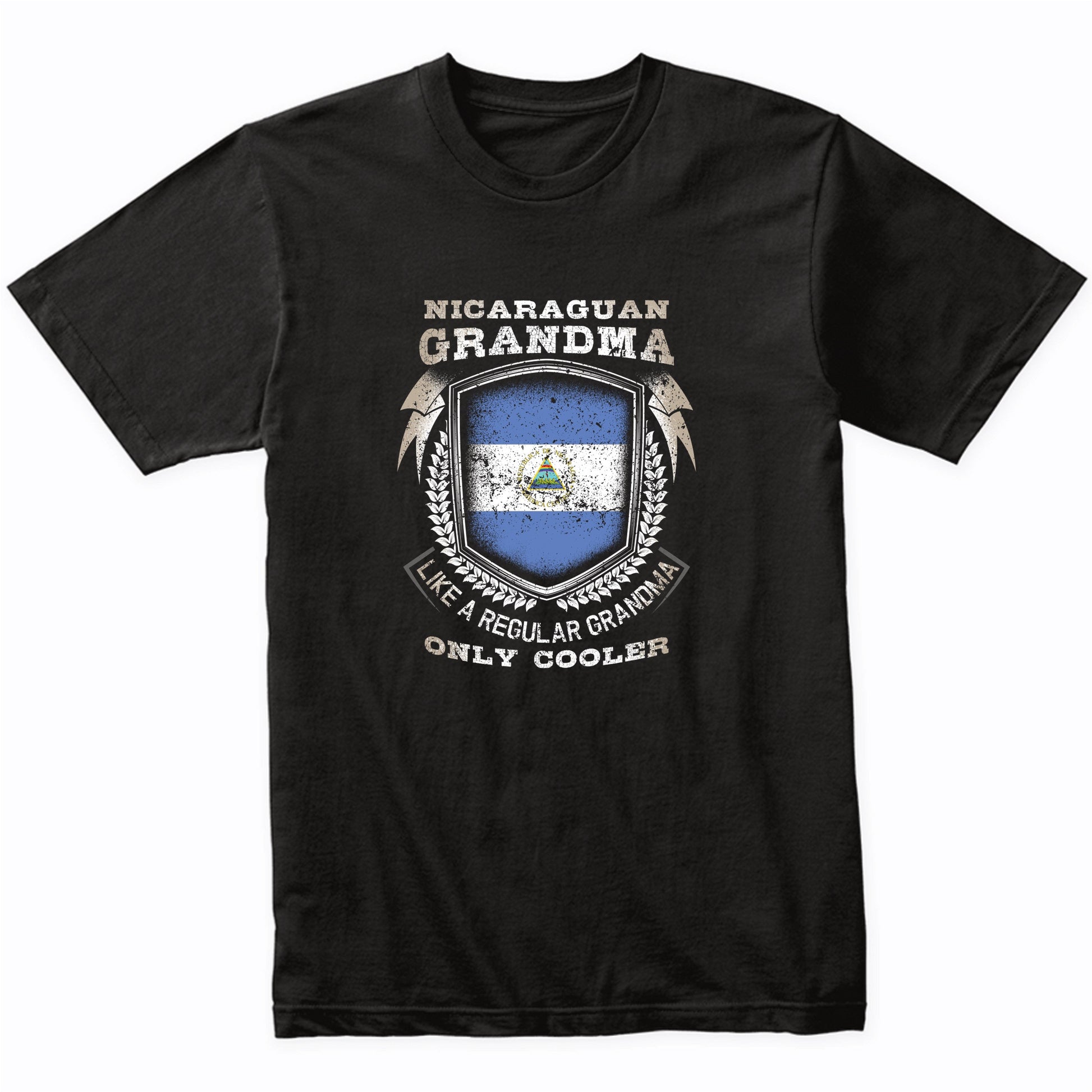 Nicaraguan Grandma Like A Regular Grandma Only Cooler Funny T-Shirt