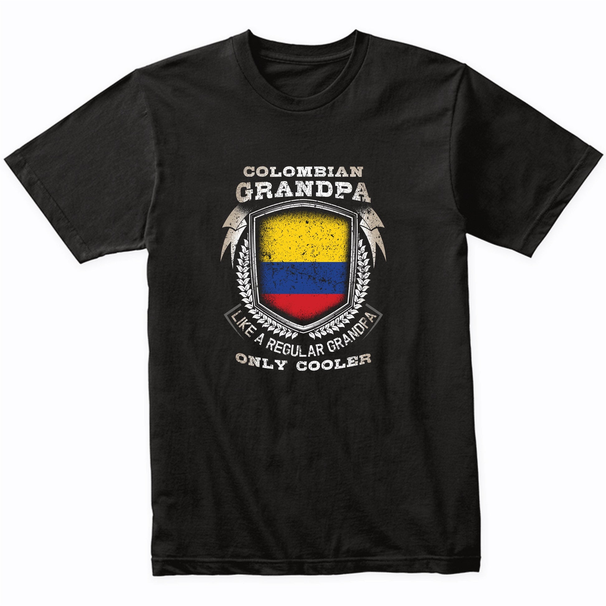 Colombian Grandpa Like A Regular Grandpa Only Cooler Funny T-Shirt