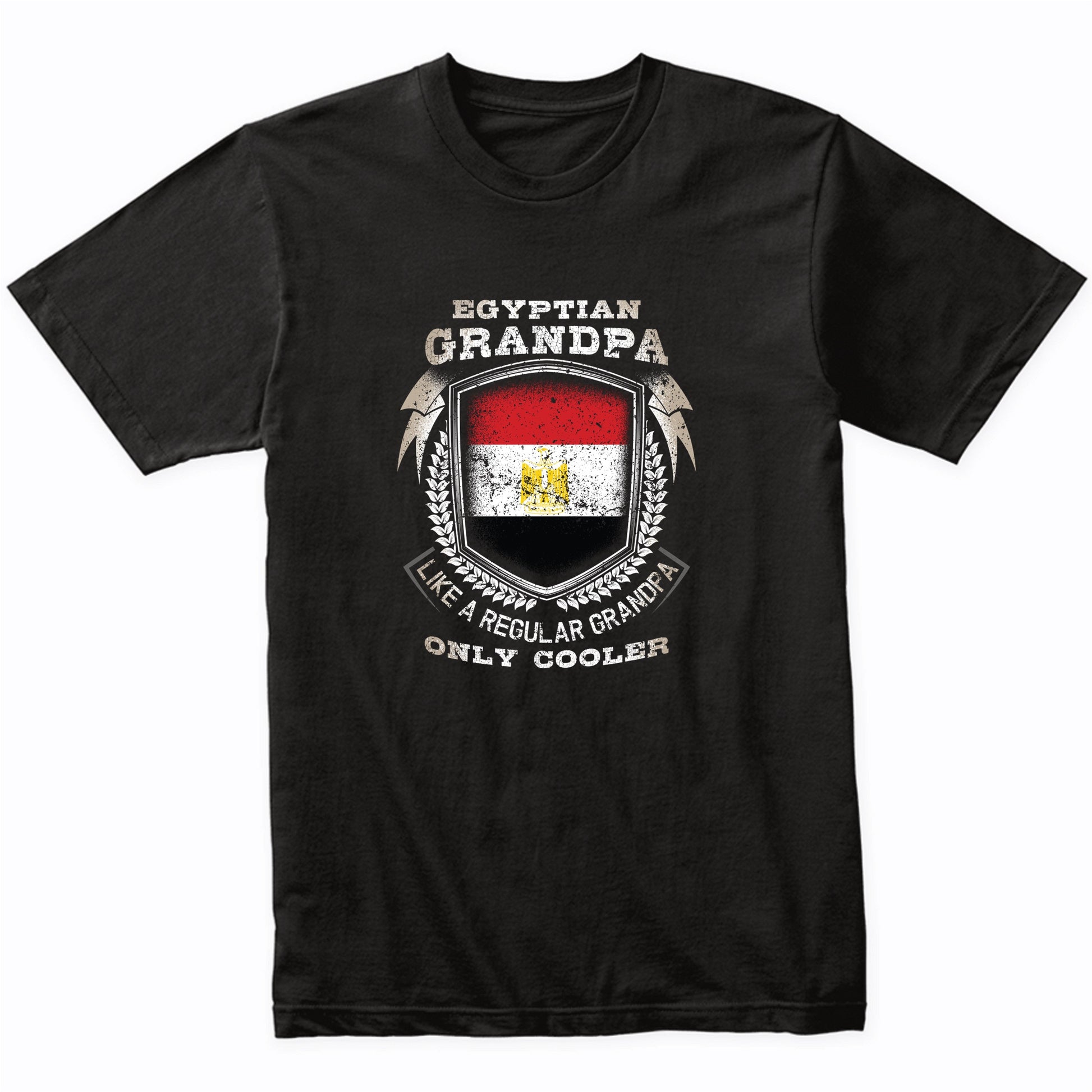 Egyptian Grandpa Like A Regular Grandpa Only Cooler Funny T-Shirt