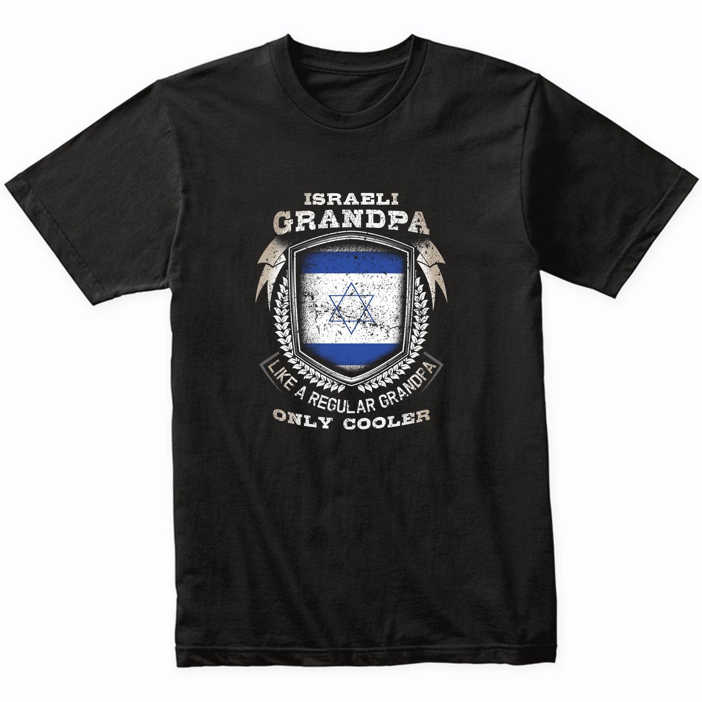 Israeli Grandpa Like A Regular Grandpa Only Cooler Funny T-Shirt