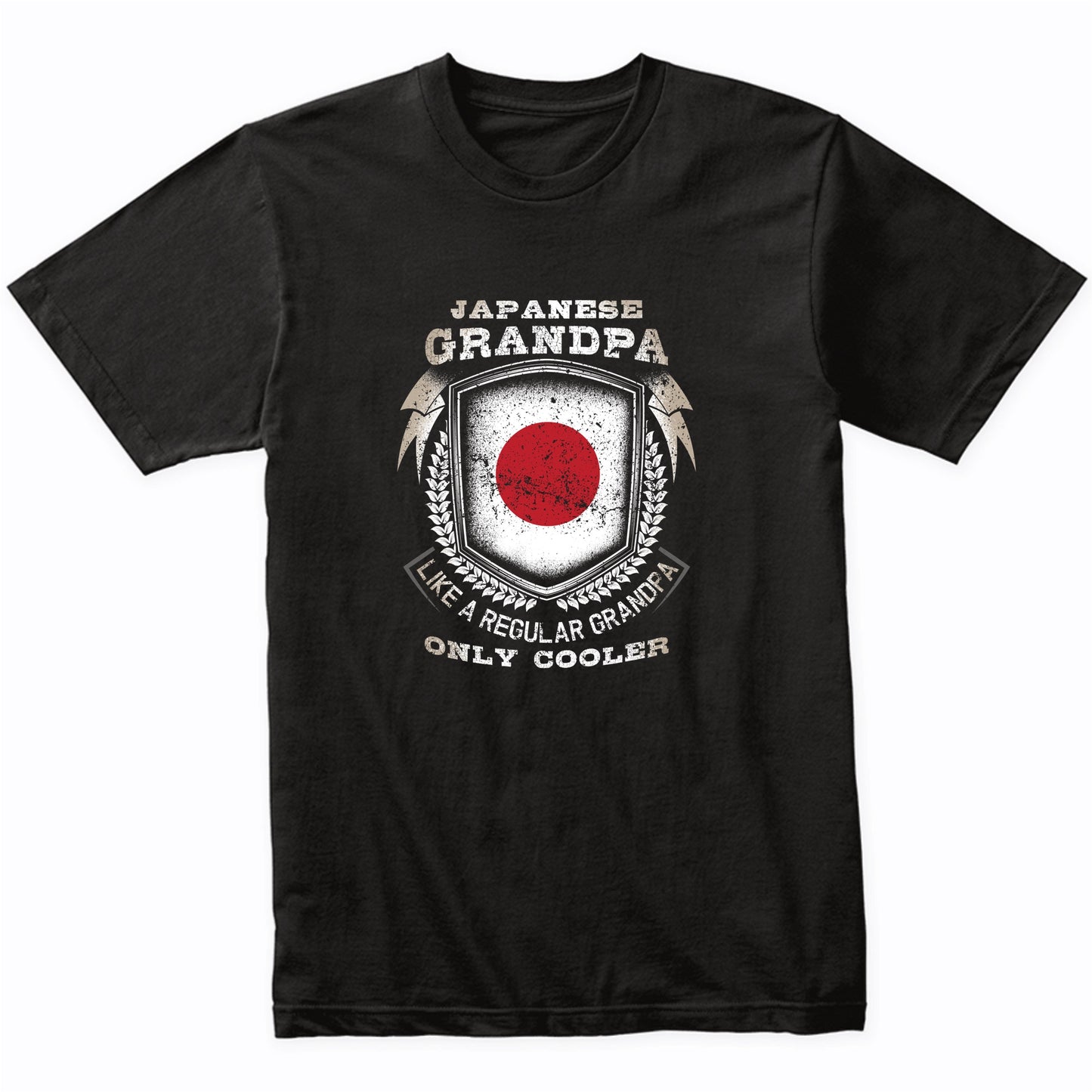 Japanese Grandpa Like A Regular Grandpa Only Cooler Funny T-Shirt