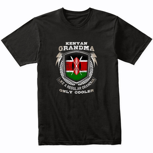 Kenyan Grandma Like A Regular Grandma Only Cooler Funny T-Shirt