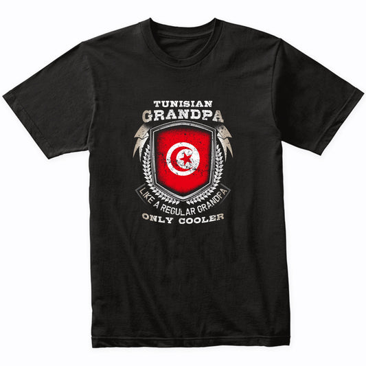 Tunisian Grandpa Like A Regular Grandpa Only Cooler Funny T-Shirt