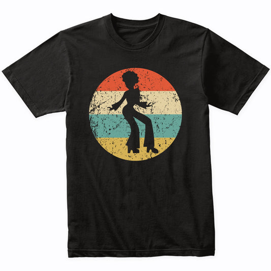 Retro Disco Dancer 1960's 1970's Vintage Style Disco T-Shirt