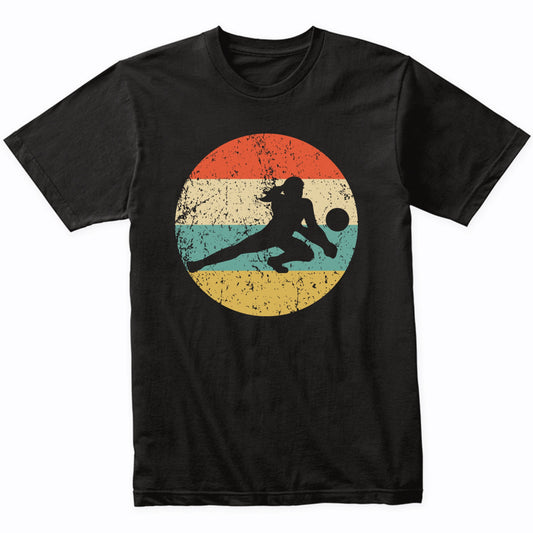 Retro Volleyball Dig 1960's 1970's Vintage Style Volleyball T-Shirt