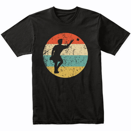 Retro Cornhole Toss 1960's 1970's Vintage Style Cornhole T-Shirt