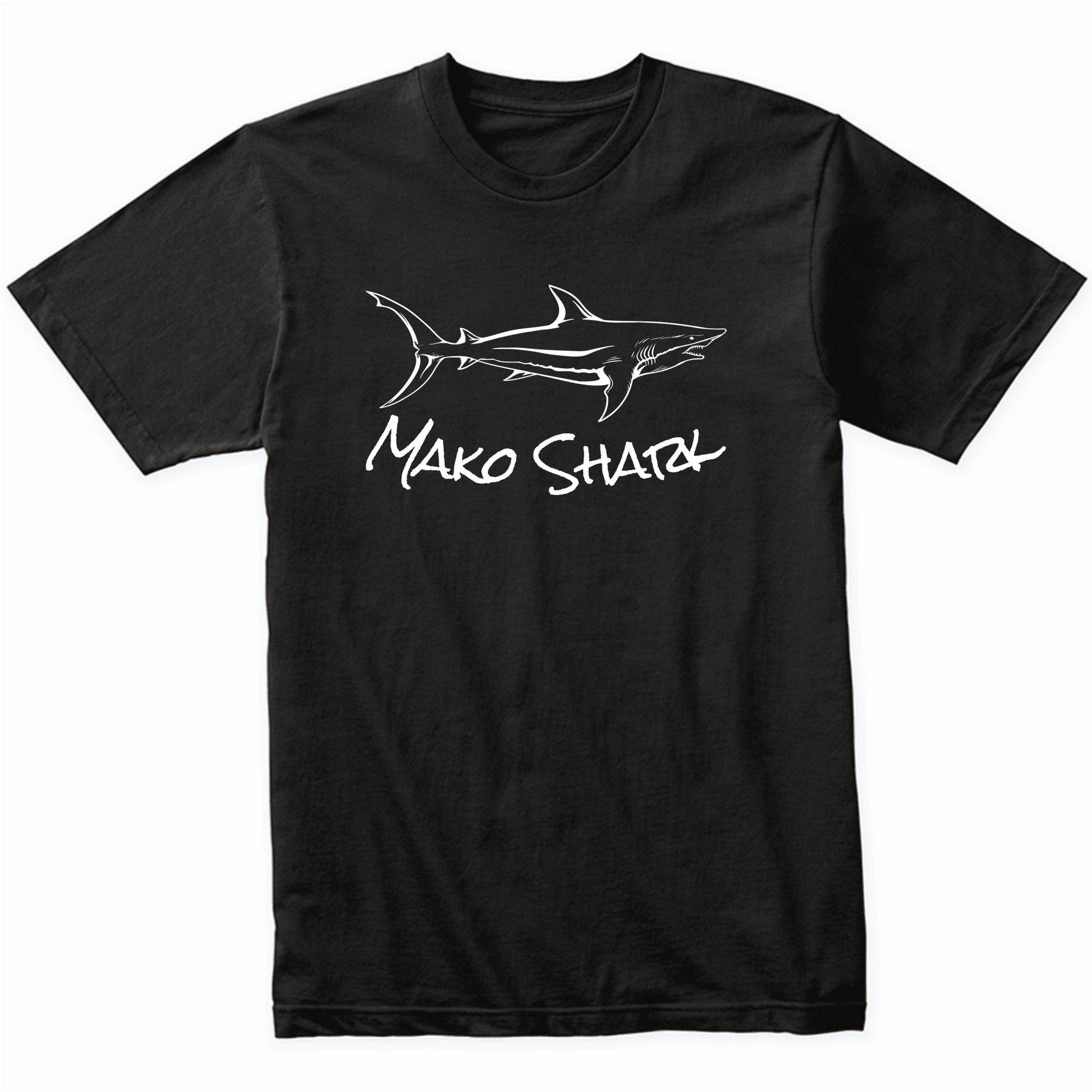 Mako Shark Sketch Cool Shark T-Shirt