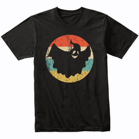 Retro Spooky Scary Halloween Ghost Silhouette Creepy T-Shirt