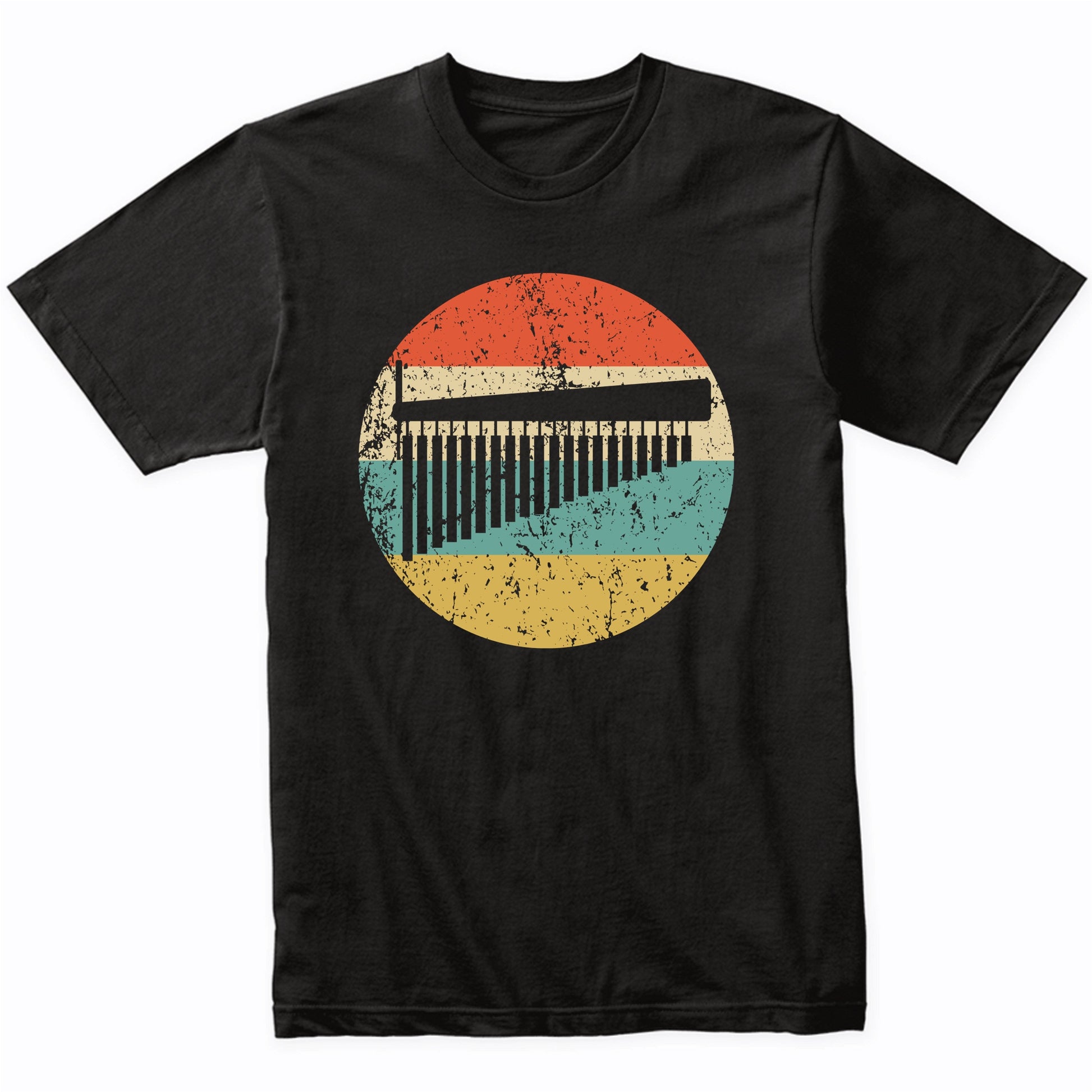 Bar Chimes Retro Music Musician Musical Instrument T-Shirt