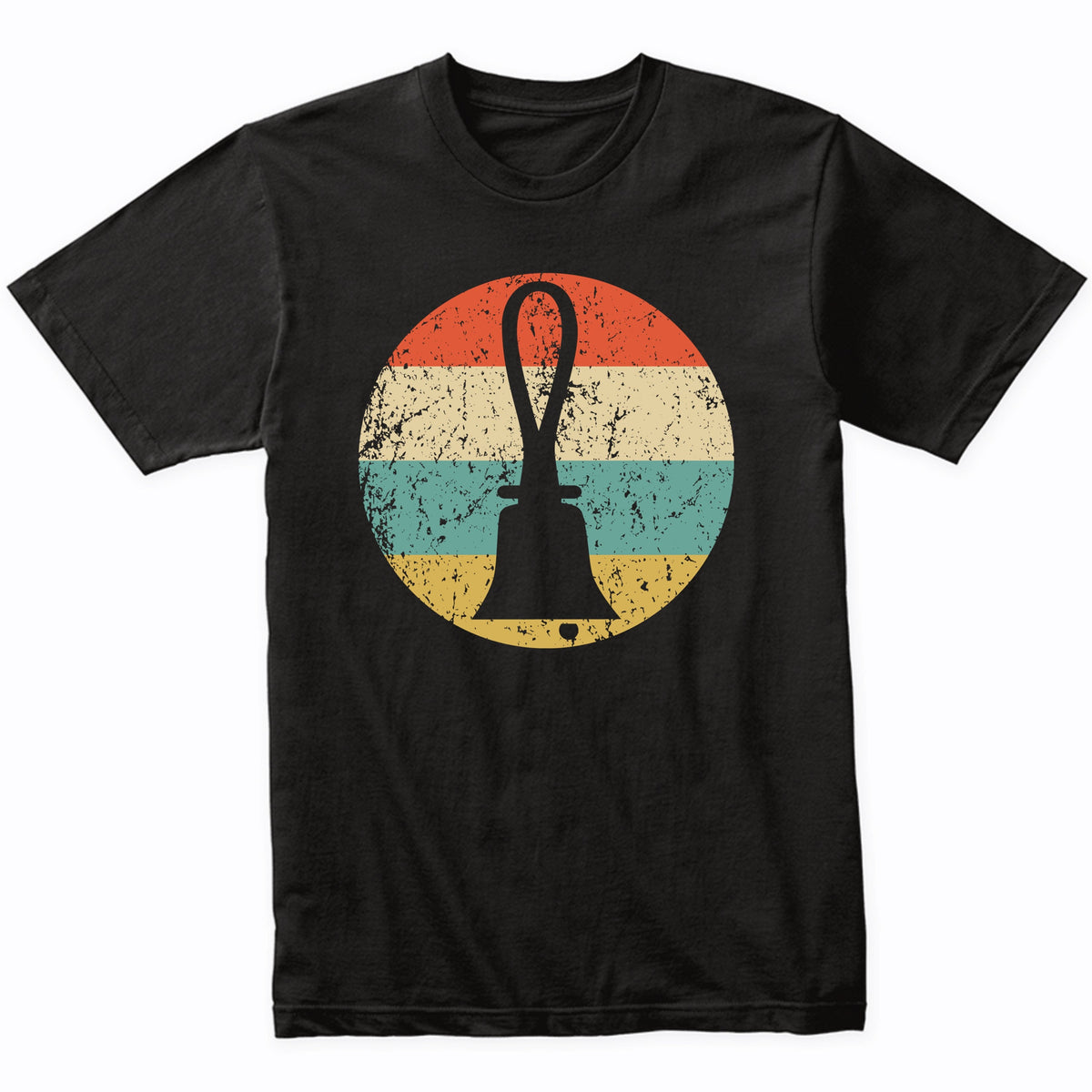 Bells Silhouette Retro Music Musician Musical Instrument T-Shirt