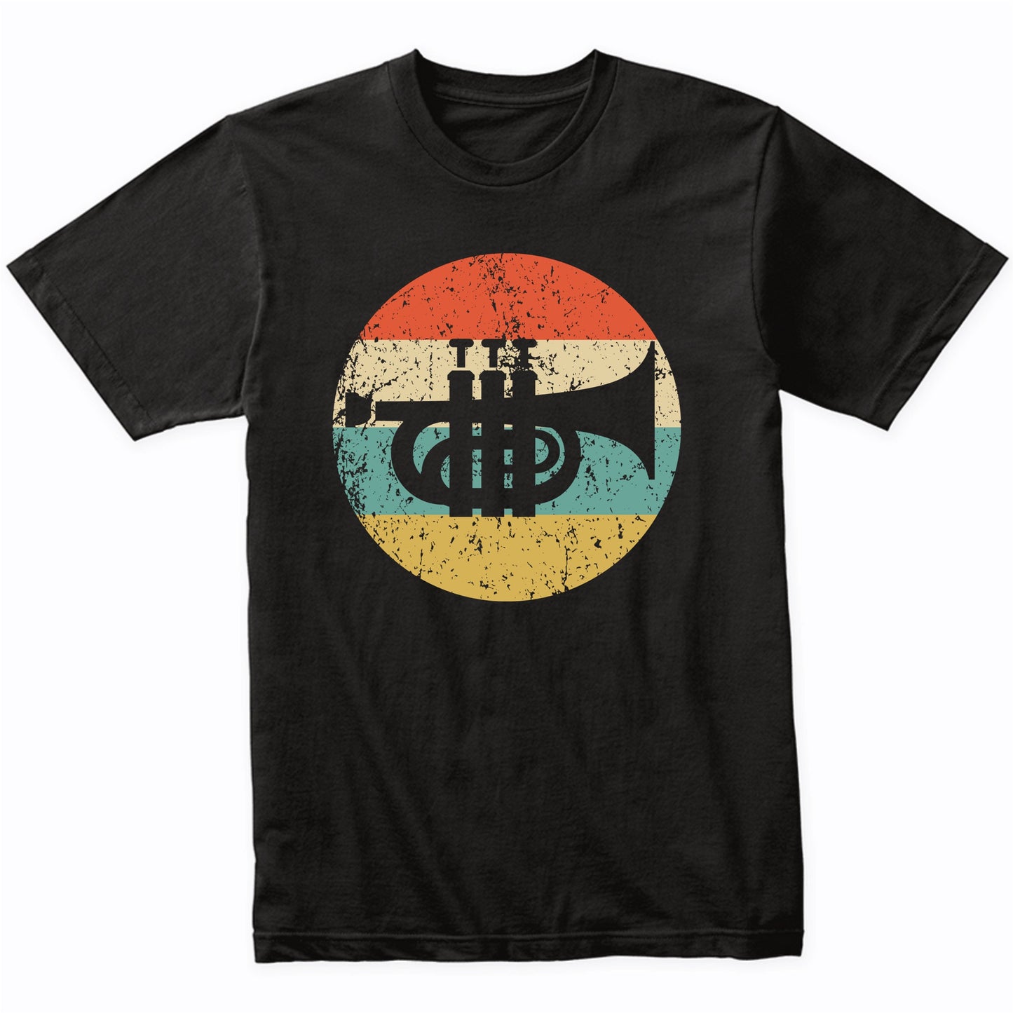 Cornet Trumpet Retro Music Musician Musical Instrument T-Shirt