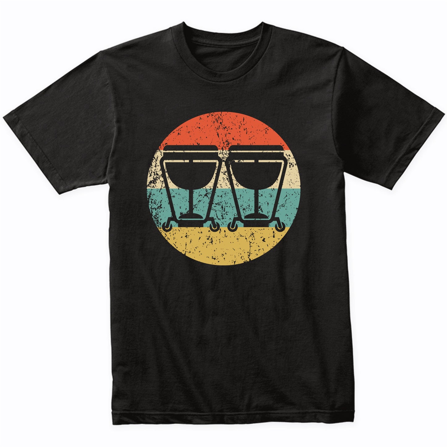 Timpani Drums Retro Music Musician Musical Instrument T-Shirt
