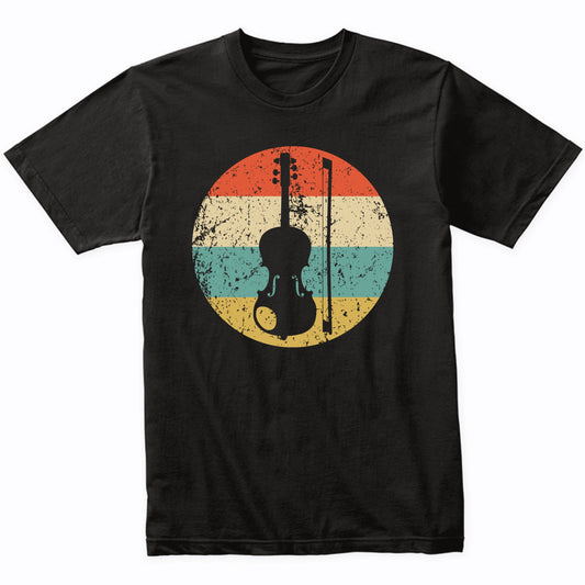 Violin Viola Retro Music Musician Musical Instrument T-Shirt