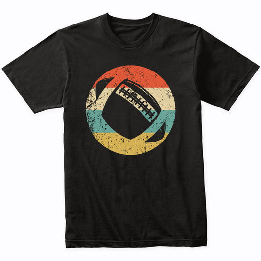 Football Silhouette Retro Sports T-Shirt