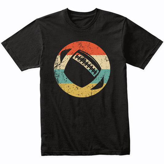 Football Silhouette Retro Sports T-Shirt