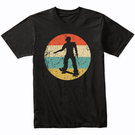 Skateboarder Skateboarding Skater Retro Skateboard T-Shirt