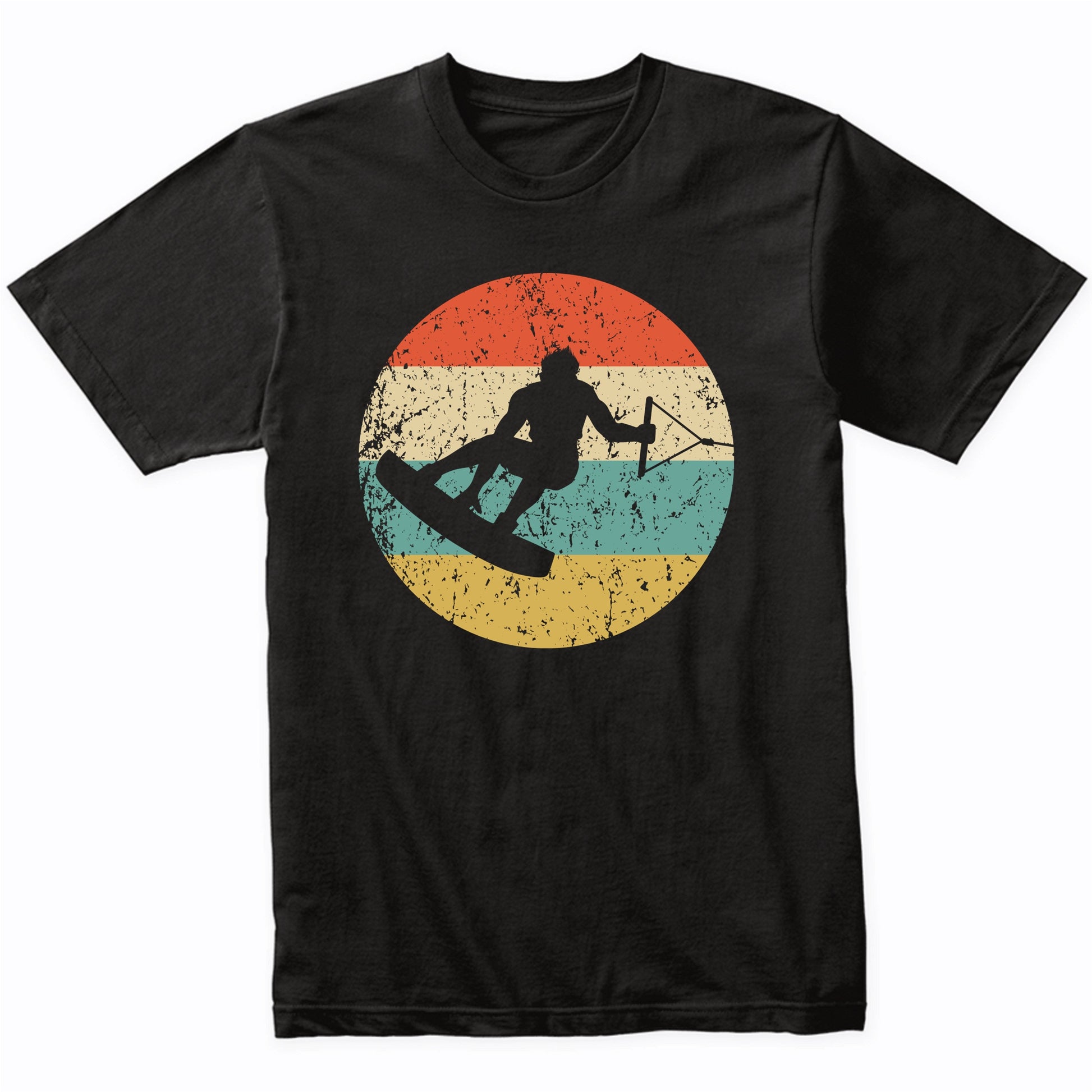Wakeboarding Wakeboarder Retro Extreme Sports Wakeboard T-Shirt