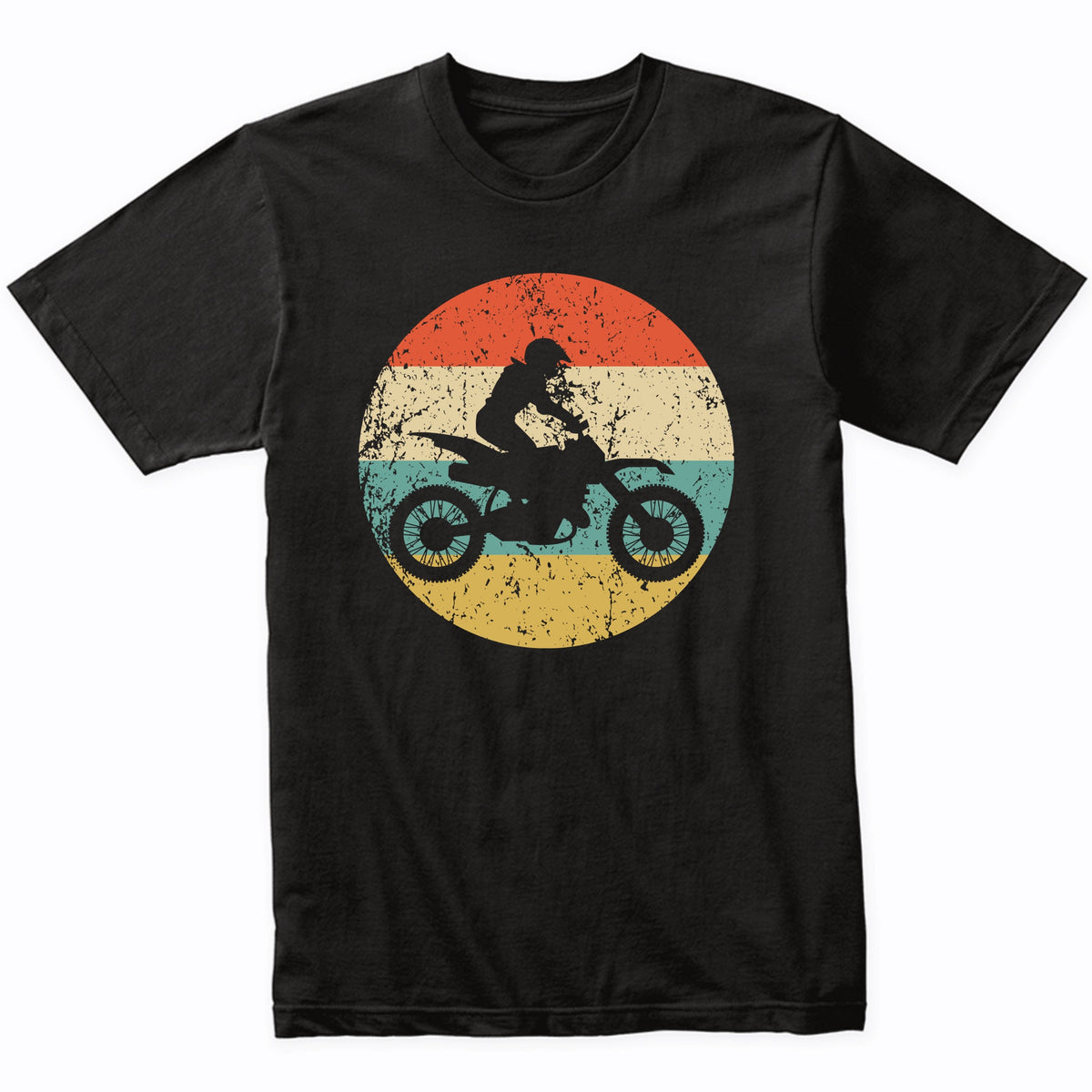 Dirt Biking Motocross Dirt Biker Retro Extreme Sports T-Shirt