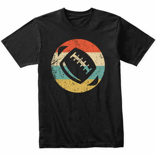 Football Ball Icon Retro Football T-Shirt