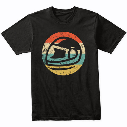 Motorcycle Helmet Icon Retro Motorcycle T-Shirt