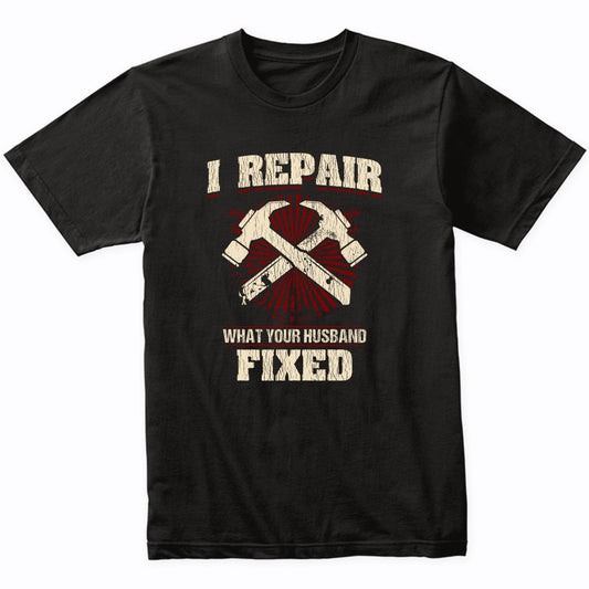 I'm A Carpenter I Can't Fix Stupid But I Can Fix What Stupid Does T-Shirt