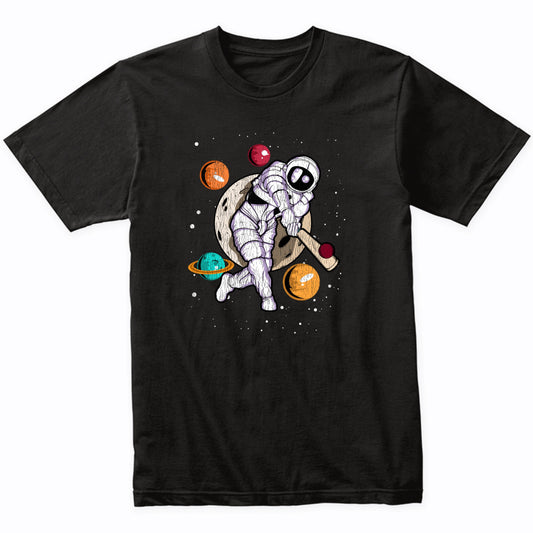 Cricket Astronaut Outer Space Spaceman Distressed T-Shirt
