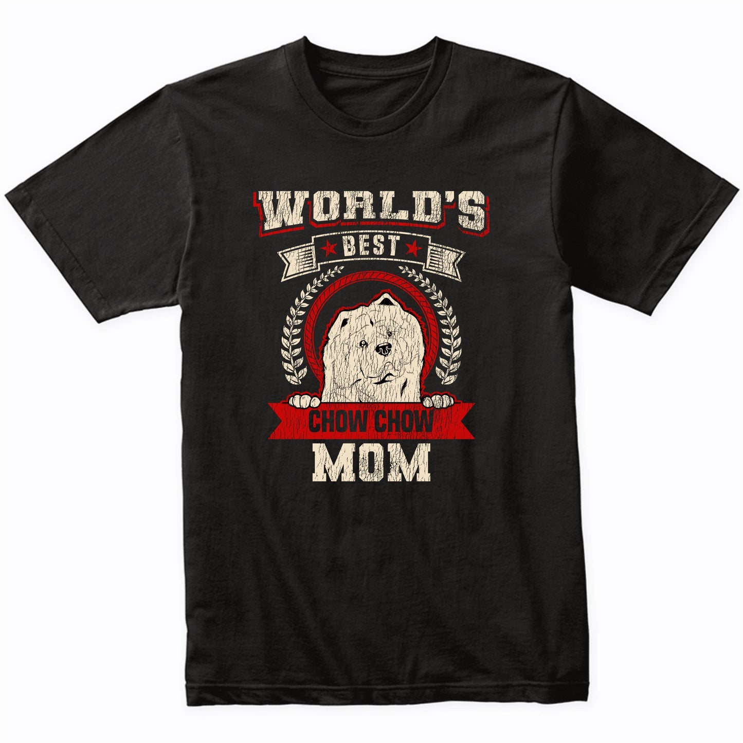 World's Best Chow Chow Mom Dog Breed T-Shirt