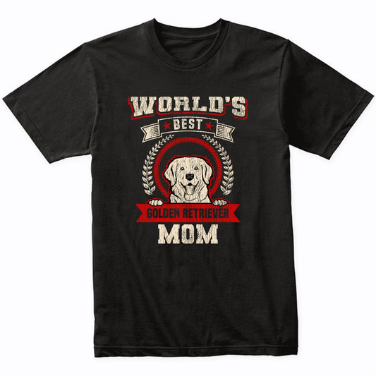 World's Best Golden Retriever Mom Dog Breed T-Shirt